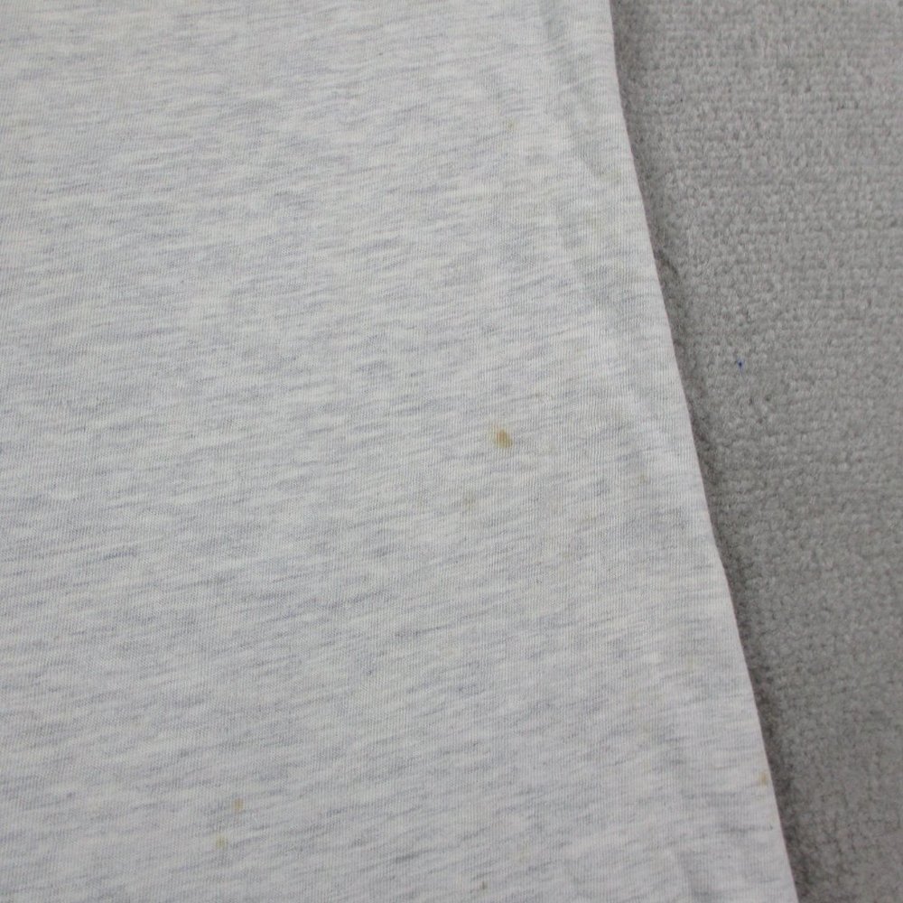 VINTAGE XXL Athletic Department T Shirt Adult Medium Ivory Red Barcelona Layered - Picture 8 of 13